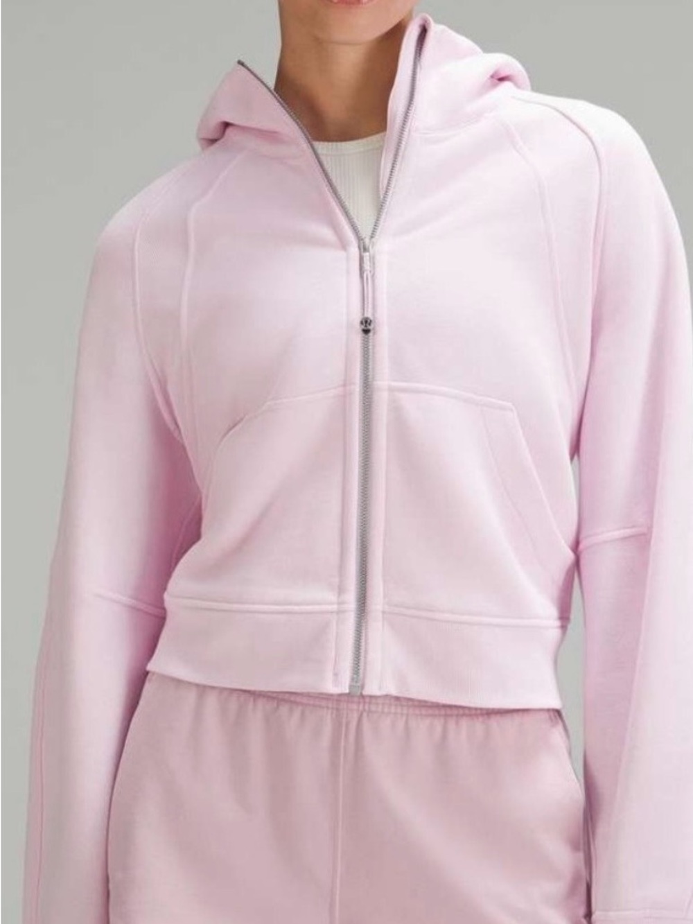 Lululemon Cropped Women's Zip-Up Hoodie